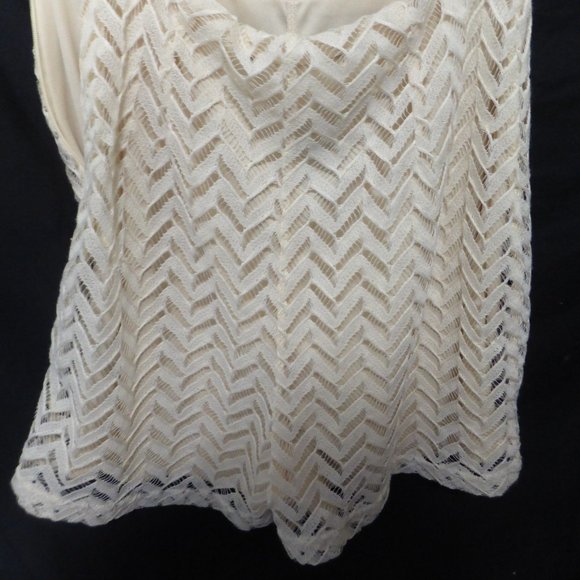 ARK & CO.  small, cream, long sleeve short dress - Picture 6 of 8